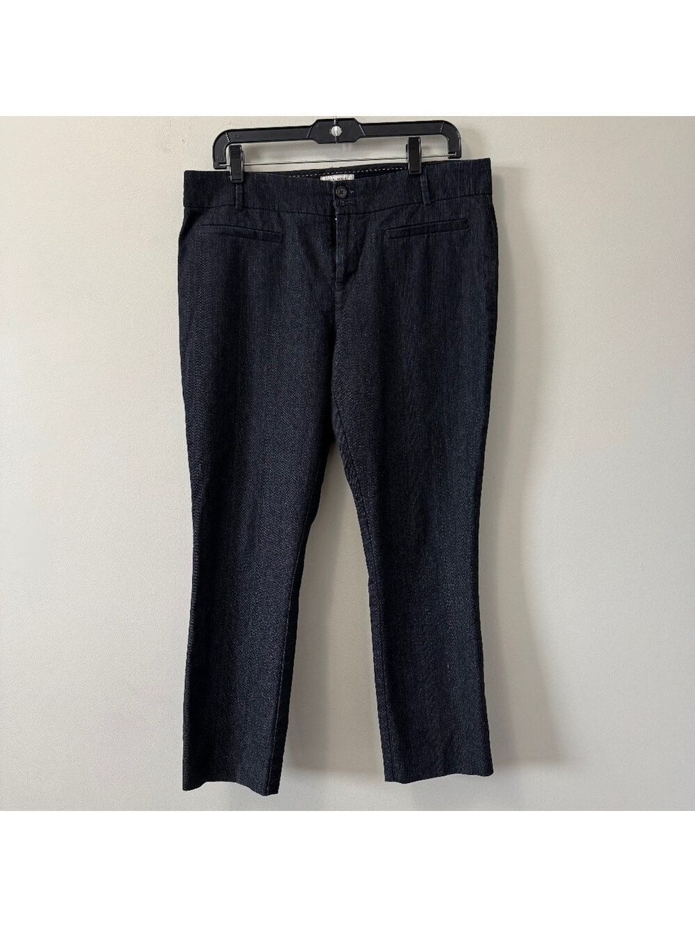 Anthropologie The Essential Slim Cropped Pants Size 10